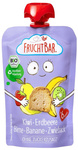Fruithapje kiwi, aardbei, peer, banaan, tarwebeschuit biologisch 100 g – Fruchtbar