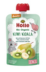 Mousse kiwi koala en tube (poire - banane - kiwi) sans sucres ajoutés dès 8 mois Demeter BIO 100 g - Holle