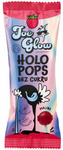 Holopops sucette boule sans sucre goût framboise 8 g – Joe Glow