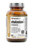 Kapseln für einen normalen Cholesterinspiegel (Cholesten+), glutenfreies Nahrungsergänzungsmittel, 60 Kapseln (Herballine) – Pharmovit