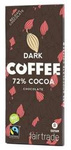 Bittere chocolade met koffiestukjes BIO 100 g
