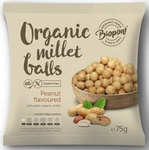Hirse-Puffs mit Erdnüssen glutenfrei Bio 75 g – Biopont