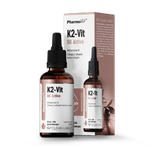 Vitamine K2 en gouttes (75 mcg) complément alimentaire sans gluten 30 ml - Pharmovit