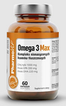 Omega-3 Max glutenfreies Nahrungsergänzungsmittel 60 Kapseln – Pharmovit