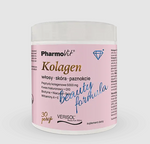 Complément alimentaire Collagène Beauty Formula à la pêche et à la banane 174g - Pharmovit