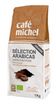 Arabica 100% selectie fairtrade koffiebonen bio 1 kg - CAFE MICHEL