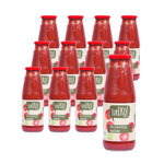 SET VAN 12 x Tomatenpassata BIO 680 g Eureko