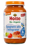 Dîner de spaghettis sans sucre à partir de 8 mois Demeter BIO 220 g (bocal) - Holle