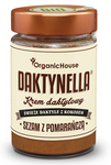 Kokosnoot en dadelcrème met sesam en sinaasappel glutenvrij BIO 190 g - Organic House (daktynella)