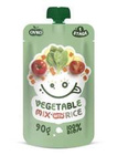 Mélange de légumes et riz Bio dès 6 mois, 90 g – Ovko