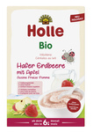 Céréales lactées à l'avoine fraise-pomme sans sucres ajoutés dès 6 mois Bio 250 g – Holle