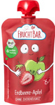 Fruchtbar Biologische aardbei-appelmoes 100 g
