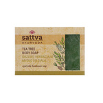Savon solide pour le corps à l'arbre à thé 125 g - Sattva