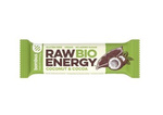 RAW ENERGY BIO kokos-cacao glutenvrije reep BIO 50 g