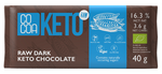 Keto chocolade met mct olie zonder toegevoegde suiker BIO 40 g - Cacao