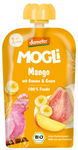 Purée banane, goyave, mangue sans sucres ajoutés à partir de 1 an Demeter BIO 100 g – Mogli