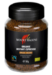 Biologische Fair Trade gevriesdroogde oploskoffie Arabica/Robusta espresso 50 g – Mount Hagen