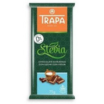 Melkchocolade crunch met stevia 75 g