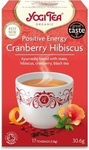 Kruidenthee Positive Energy Cranberry Hibiscus Biologisch (17 x 1,8 g) 30,6 g – Yogi Tea