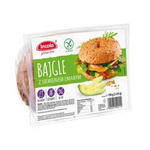 Glutenfreie Bagels mit Leinsamen (2 x 95 g) 190 g – Incola