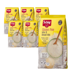 Set van 6 x meelmix B voor broodbakken Glutenvrij 1 kg - Schar