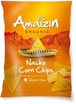 Bio Glutenfreie Mais-Nacho-Chips mit Käsegeschmack 150 g – Amaizin