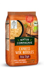 Nouilles wok à l'asiatique (semoule) bio 250 g - Natur Compagnie