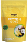 Proteïneshake banaan en kokos, 50% eiwit met aminozuren, met erythritol, glutenvrij, Biologisch, 450 g – Dragon Superfoods