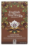 Infusion rooibos aux fèves de cacao et à la gousse de vanille Bio, 20 sachets, 40 g – English Tea Shop