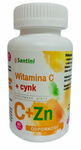 Vitamine C + zink voedingssupplement 60 tabletten – Santini