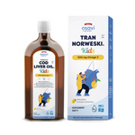 Noorse levertraan Omega-3 (500 mg) voor kinderen vanaf 3 jaar met citroensmaak voedingssupplement 500 ml – Osavi